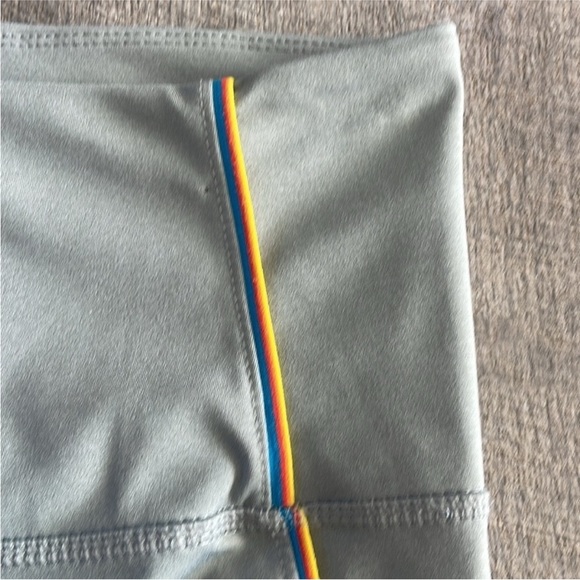 Nike Yoga Dri-Fit Size Small Grey 7/8 Training High-Rise Leggings. - Picture 4 of 7